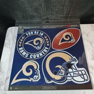 4 piece magnet LA rams set